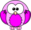 Lilac Pink Bird Cartoon Robin Image